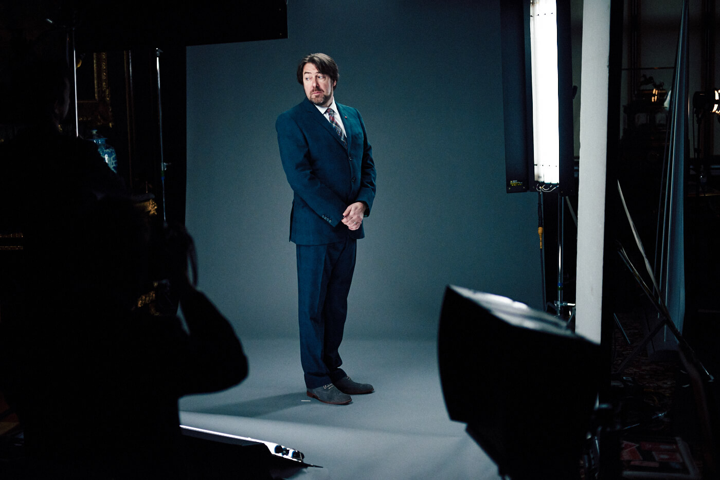 Jonathan Ross, by lifestyle photographer Tim Cole