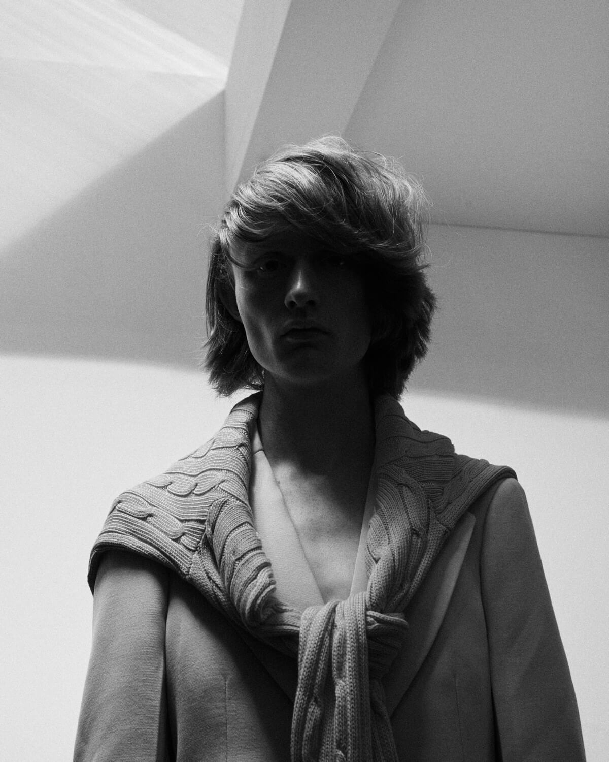 B/W portrait by lifestyle photographer Tim Cole