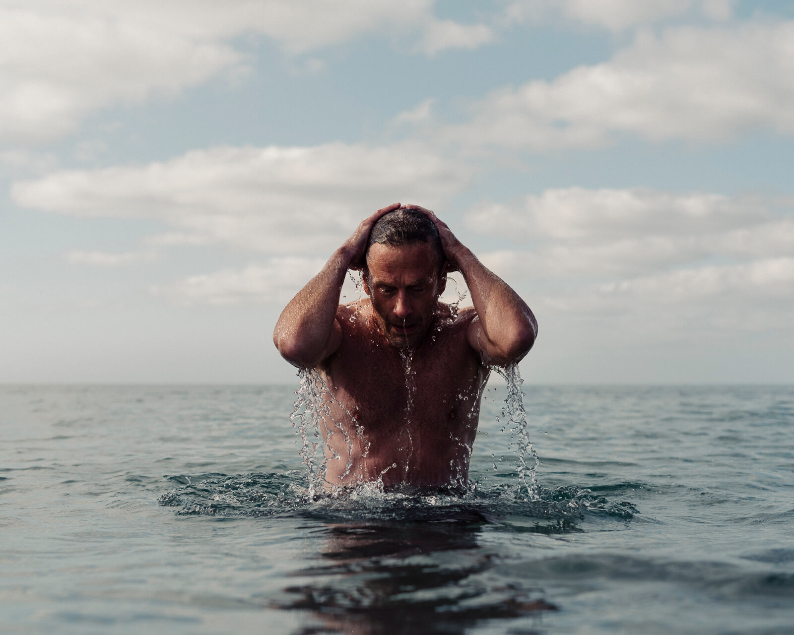  Swimmer, Carlyon Bay by lifestyle photographer Tim Cole